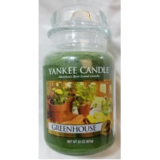 Yankee Candle GREENHOUSE Large Jar 22 Oz Green Housewarmer New Wax Fresh   202403468060